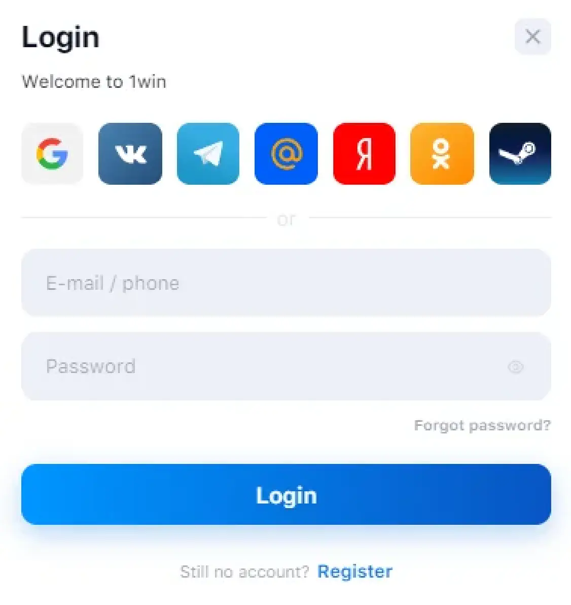 Aviator login